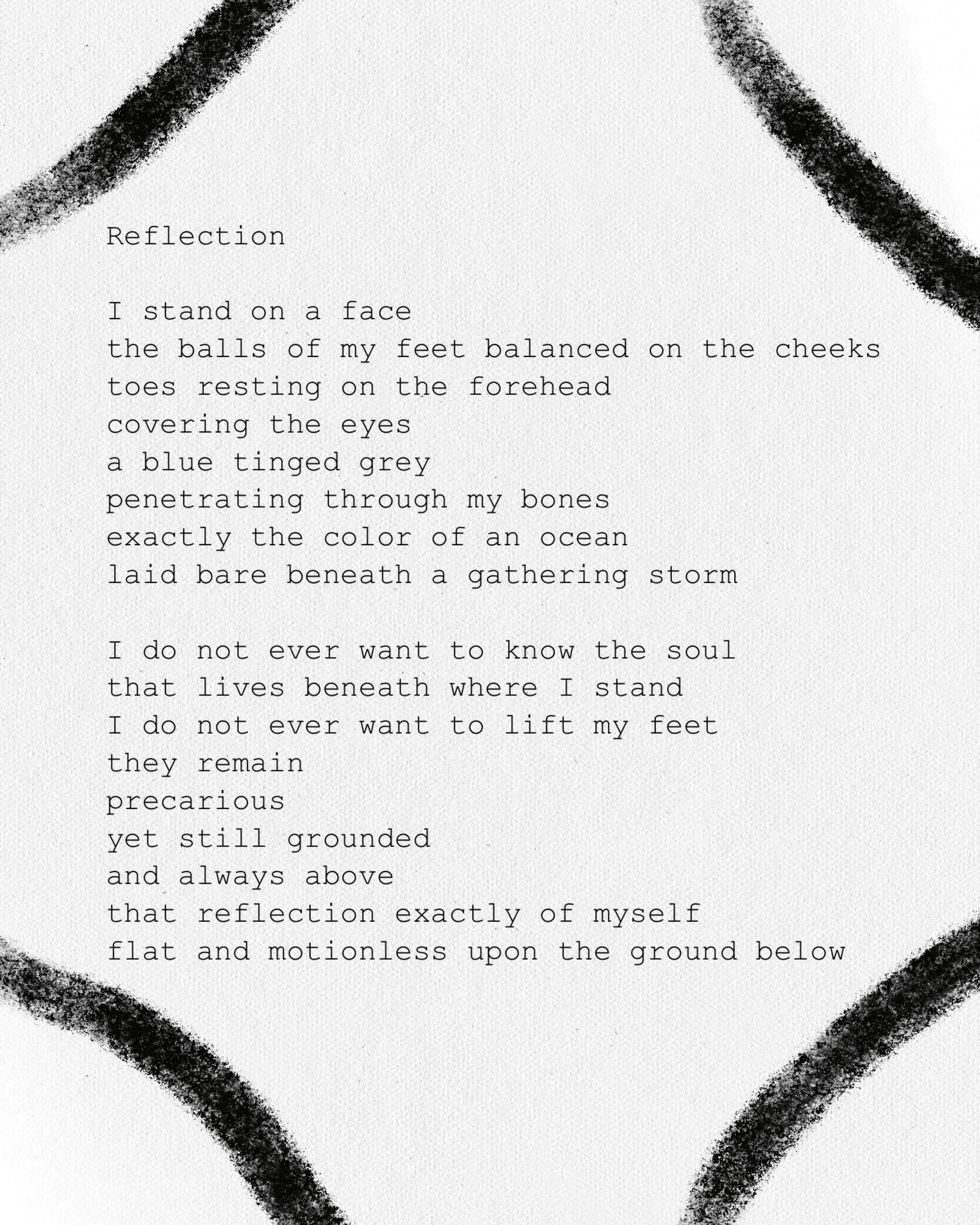 Progress on my PPE painting, three poems, the daily writing prompt ...